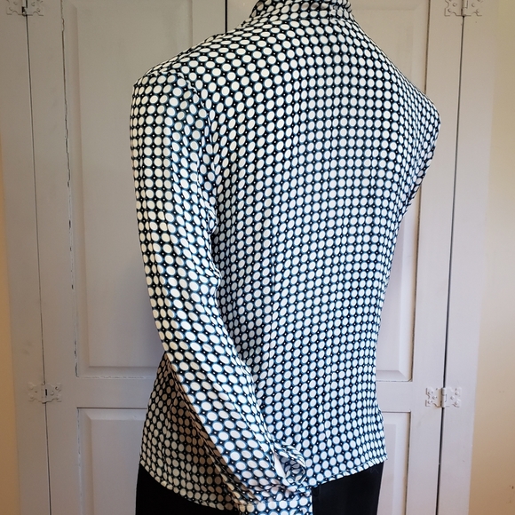 Silk Charter Club Blouse - Picture 2 of 3